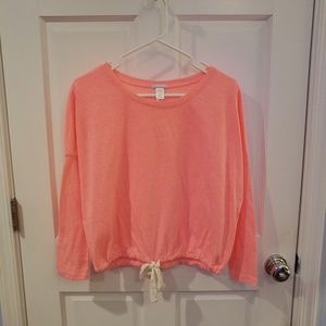 Eberjey drawstring lounge shirt Sz M